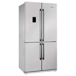 Smeg FQ60BPE 4-Door American Style Fridge Freezer, A+ Energy Rating, 90cm Wide, White